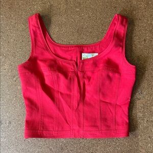 Alberto Makali Red Tank Top